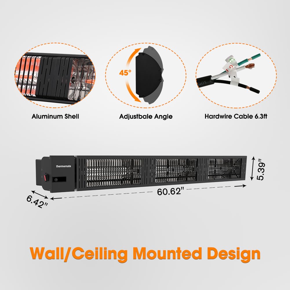 Wall/Ceiling Mounted Design | Thermomate