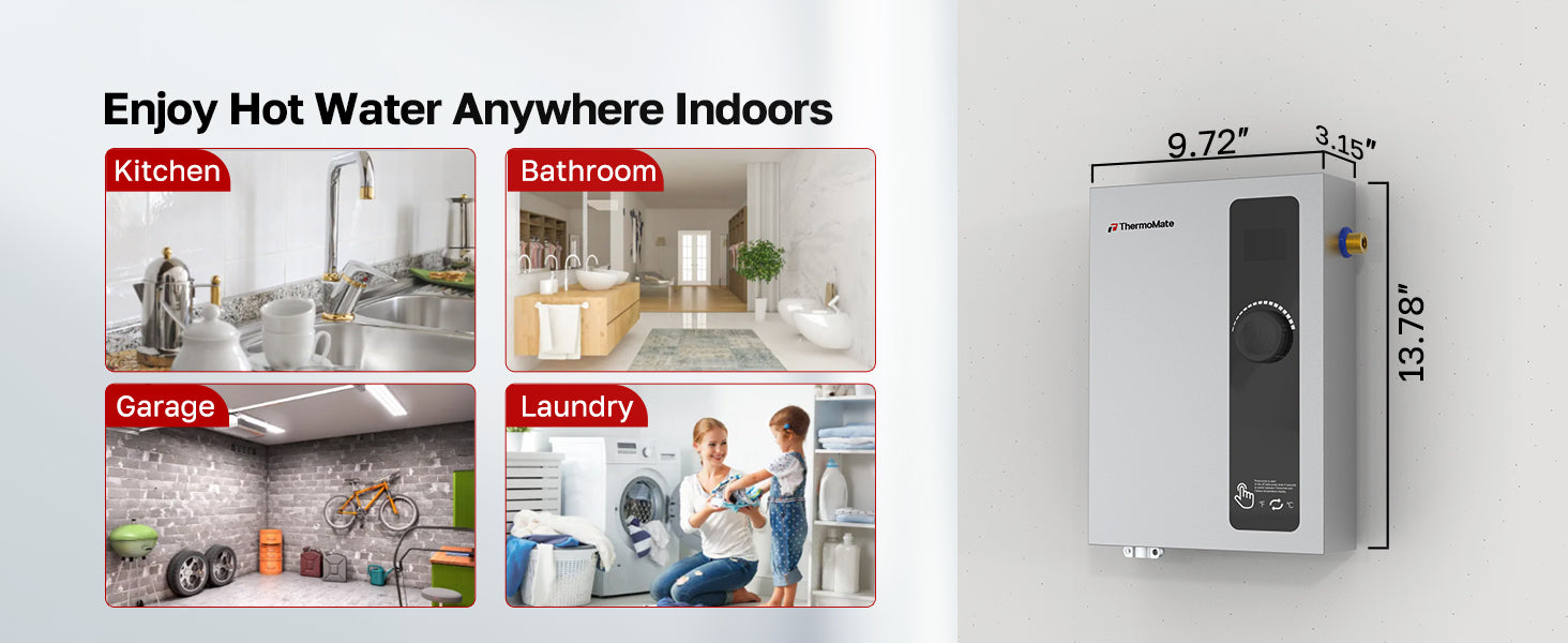 Enjoy Hot Water Anywhere Indoors