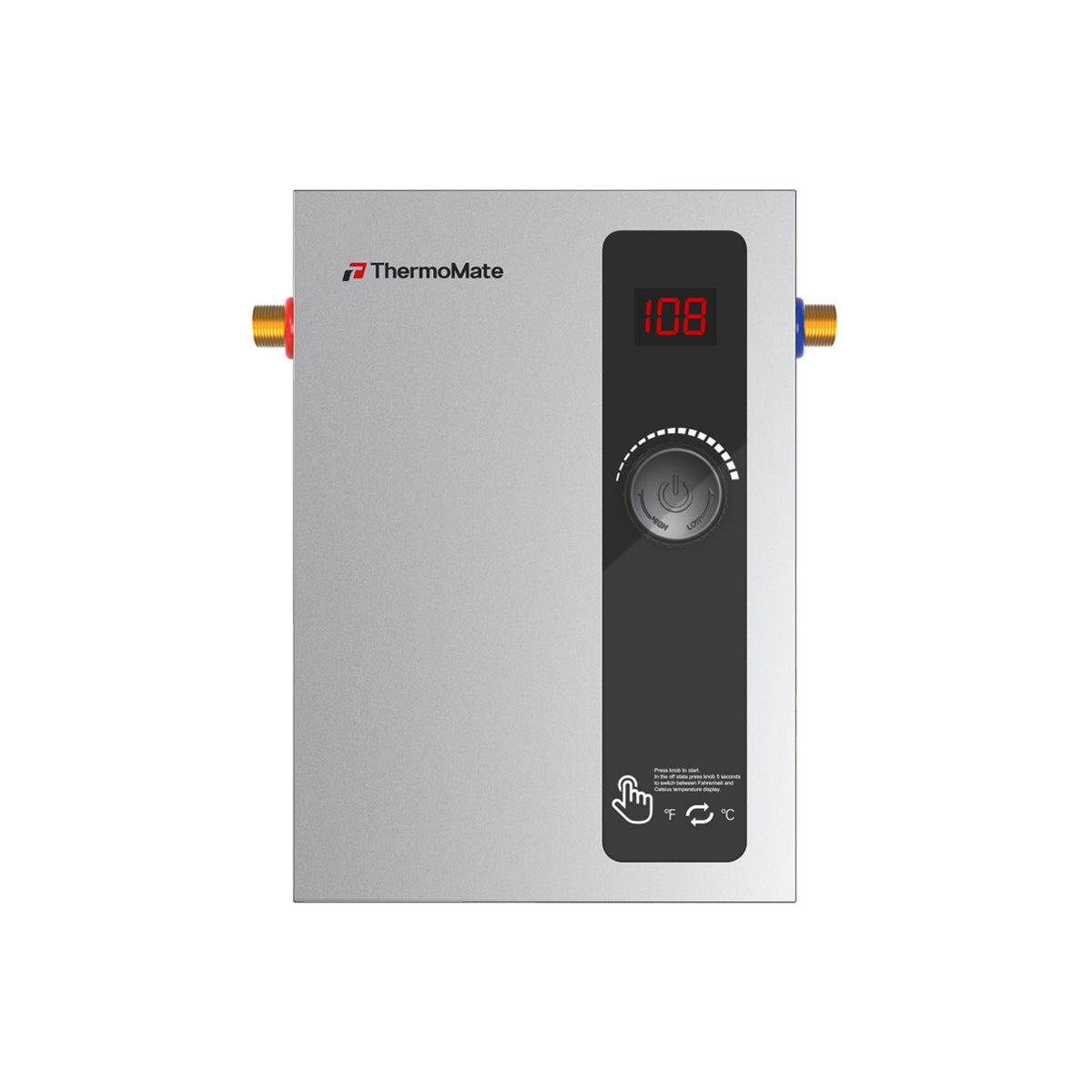 Tankless Electric On Demand Instant Hot Water Heater - 240V | 8kW