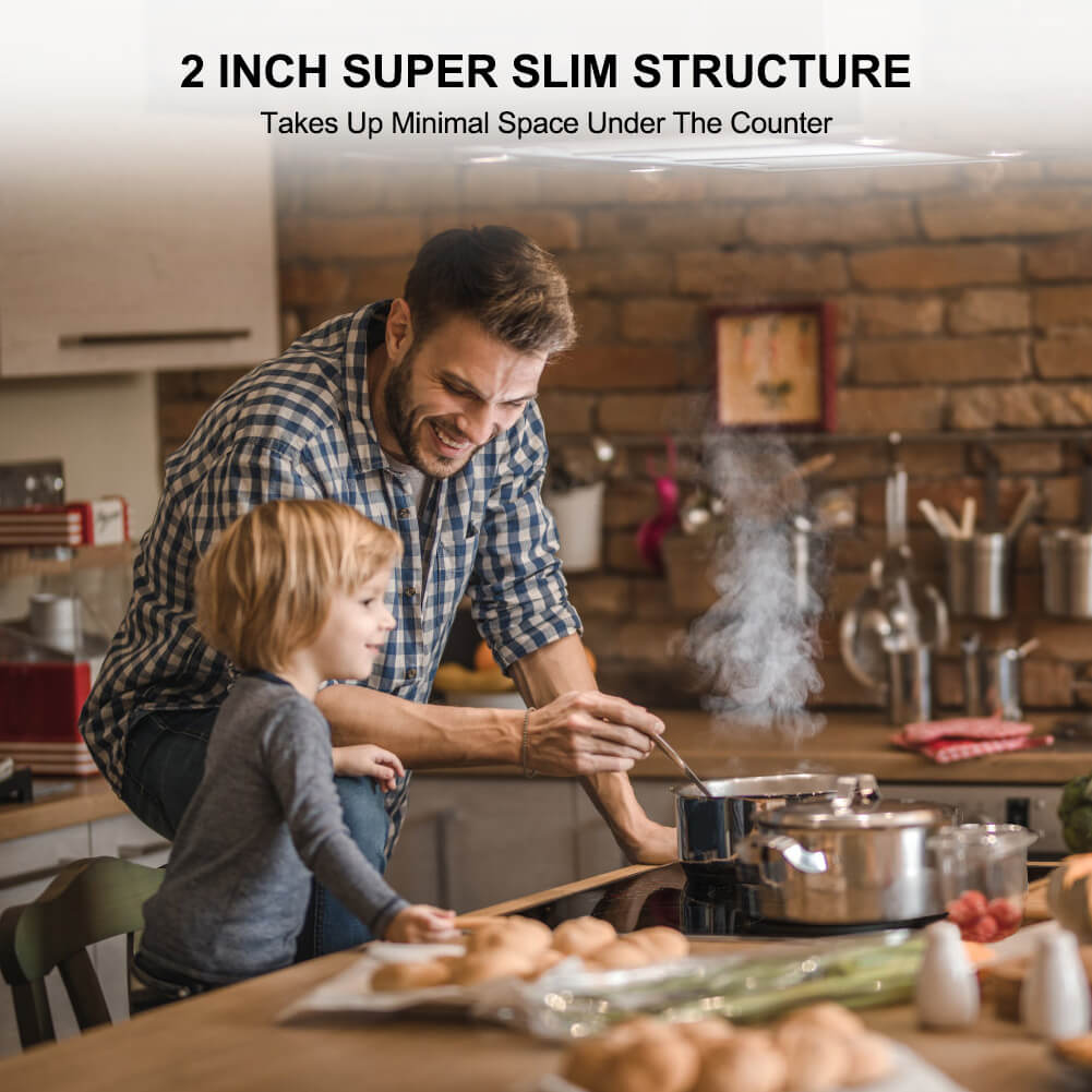 Electric Cooktop, thermomate 30 Inch Built-in Radiant Electric Stove Top, 240V Ceramic Electric Stove with 5 Burners, 9 Heating Level, Timer & Kid Safety Lock, Sensor Touch Control