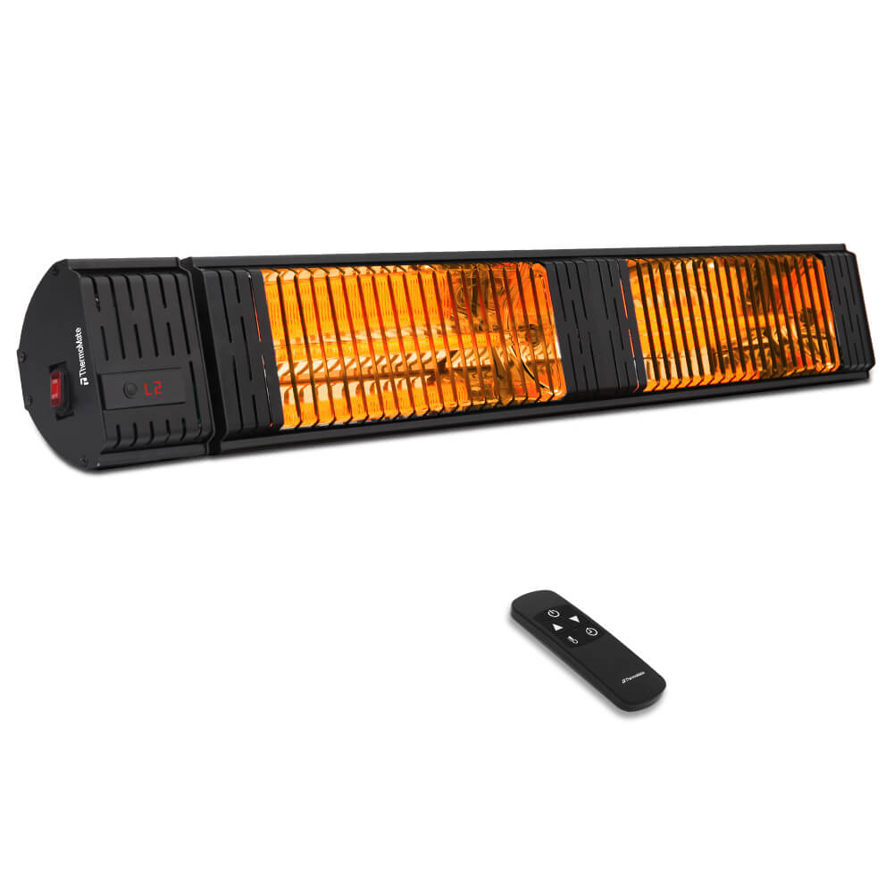 Electric-Outdoor-Indoor-Patio-Heater-3000W-Wall-Mounted-Timer