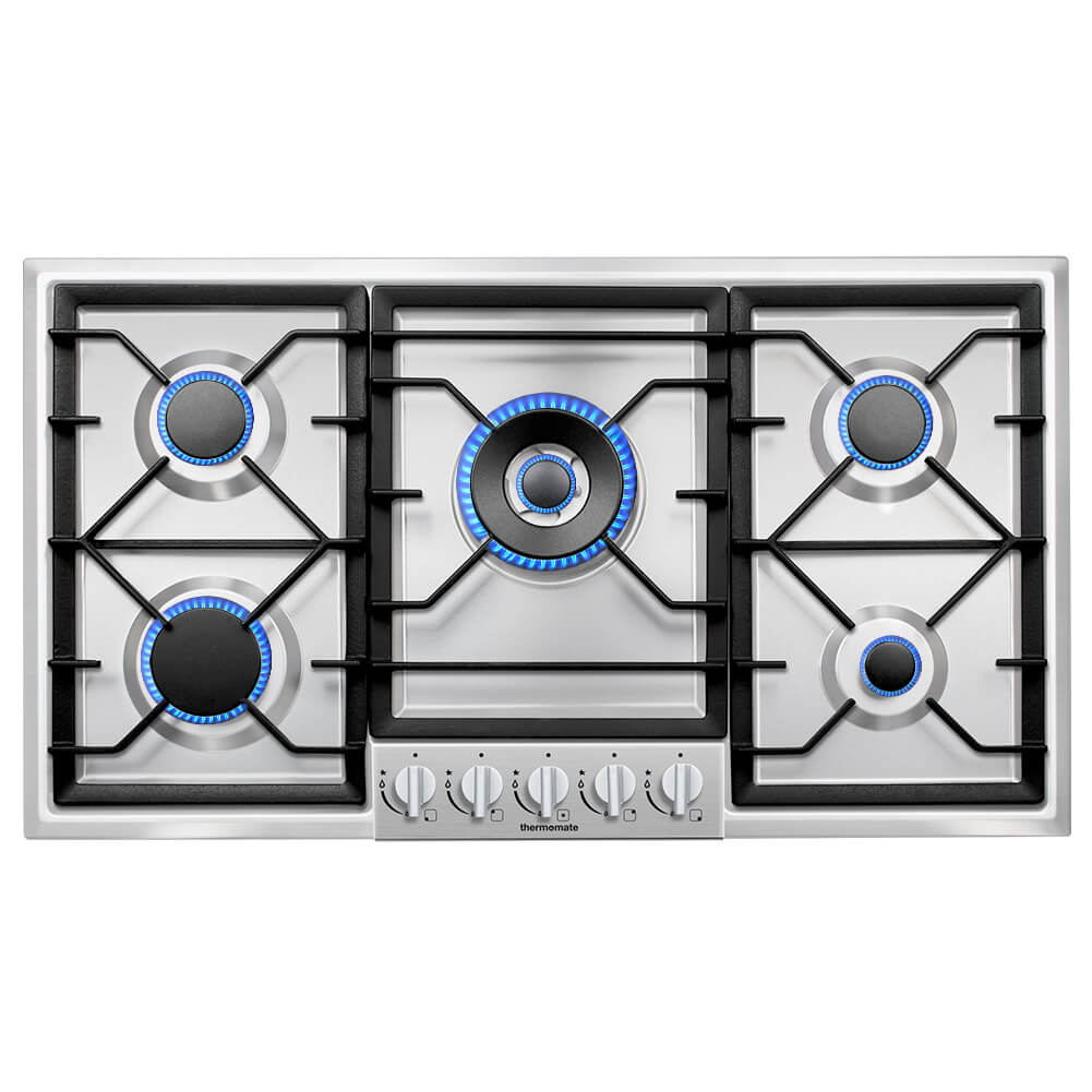 36 Inch Built-in Gas Cooktop with 5 Burners